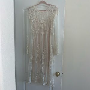 Zara lace dress!